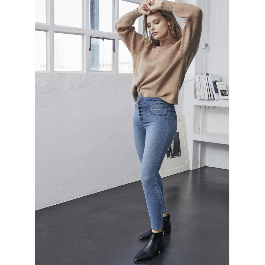 leggings vaqueros con efecto push up de ysabel mora.