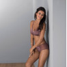 High waisted briefs, fleur, rosa faia. High waisted briefs, fleur, rosa faia.