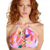 Halter Bikini Set with Hip-Cut Bottoms, ysabel mora. Halter Bikini Set with Hip-Cut Bottoms, ysabel mora.