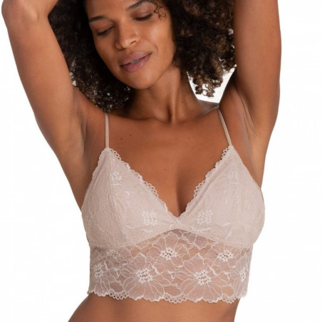 bralette, non wired, removable padded, leah, dorina.