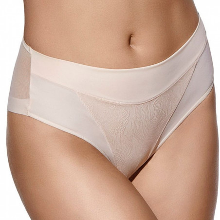 braga alta efecto vientre plano-tanga, violeta de selene.