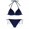 conjunto bikini triángulo sin aros, cambria de dorina.