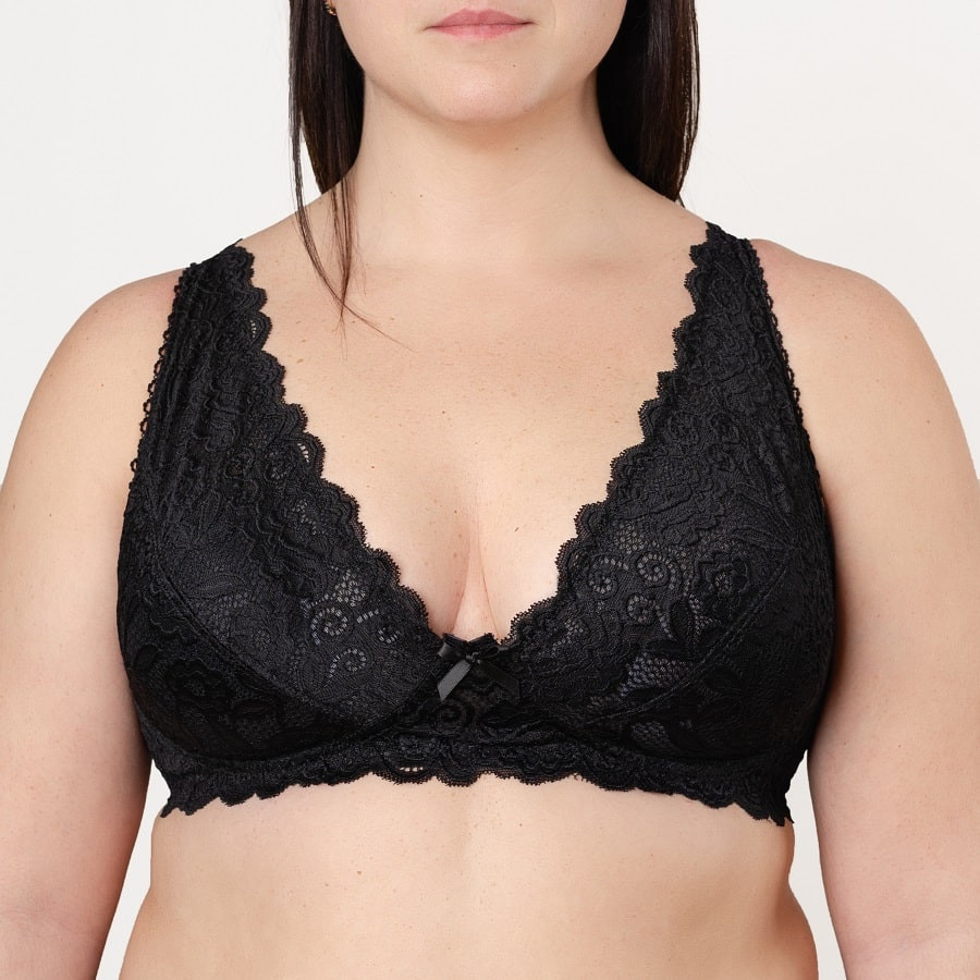 BRALETTE ENCAJE TALLAS GRANDES, MODELO ROUSE, SINGULAR. LIMITED EDITION