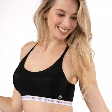 sports bra, medium support, non wired, removable padded, airlite, dorina.