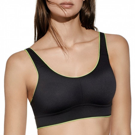 sports bra, medium support, non wired, non padded, gina, selene.