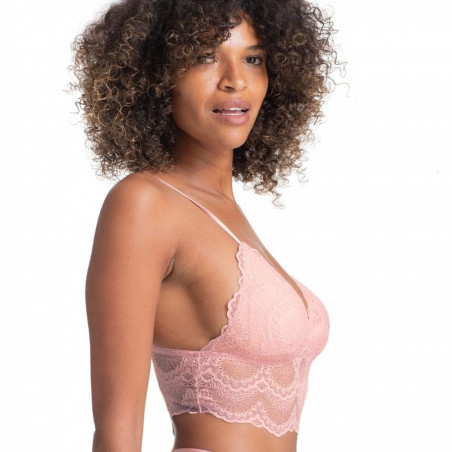 packx2 bralettes encaje sin aros y relleno, mia de dorina.