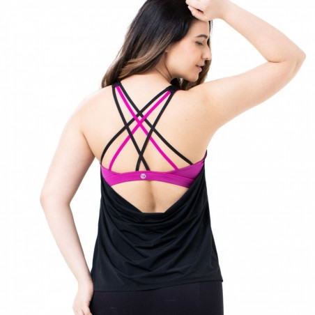 camiseta deportiva de tirantes,manhattan de dorina.