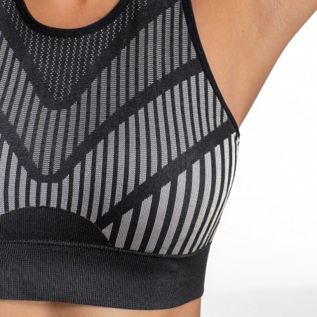sports bra, medium support, non wired, removable padded, noho, dorina.