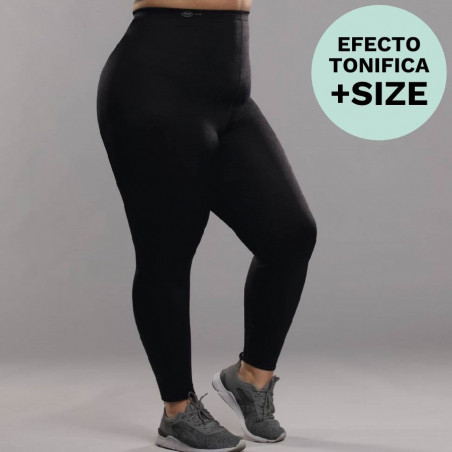 leggings deportivos largos, effect masaje and tonificant, plus size, anita.