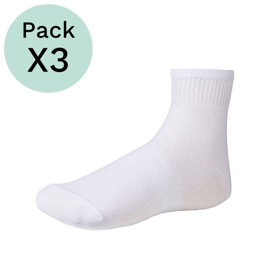 packx3 calcetines deportivos algodón de ysabel mora.