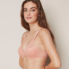 SUJETADOR ESTILO BRALETTE ENCAJE, CON AROS Y RELLENO FINO, ENCAJE GEOMÉTRICO. GISELA. BRAGUITAS INCLUIDAS. LIMITED EDITION SUJETADOR ESTILO BRALETTE ENCAJE, CON AROS Y RELLENO FINO, ENCAJE GEOMÉTRICO. GISELA. BRAGUITAS INCLUIDAS. LIMITED EDITION