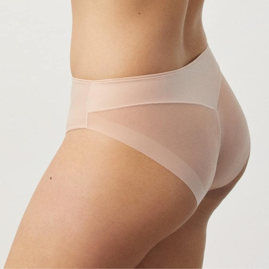 Invisible midi brief in microfiber, ysabel mora.