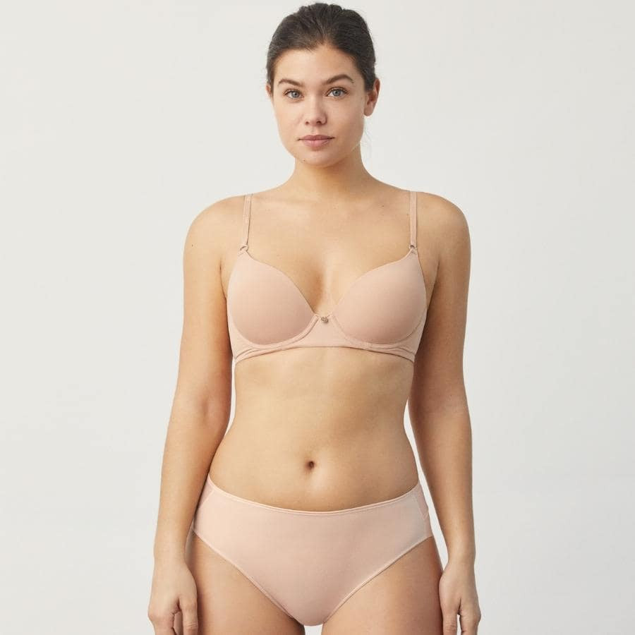 Invisible midi brief in microfiber, ysabel mora.