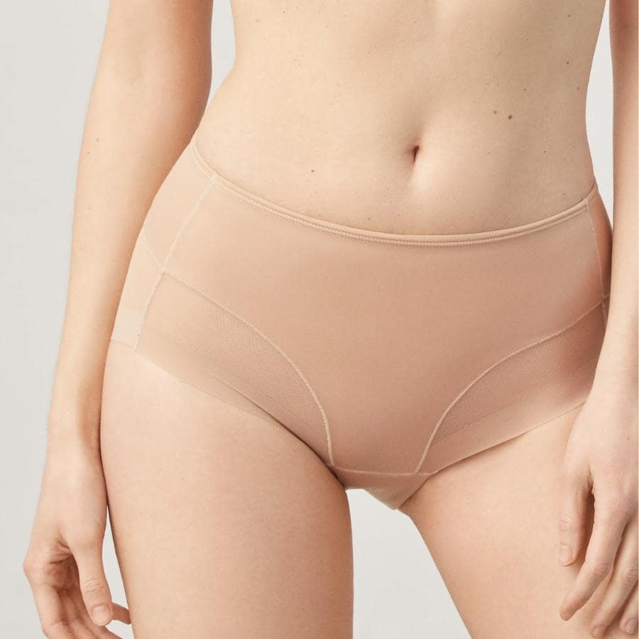 braguita de talle alto microfibra invisible de ysabel mora.