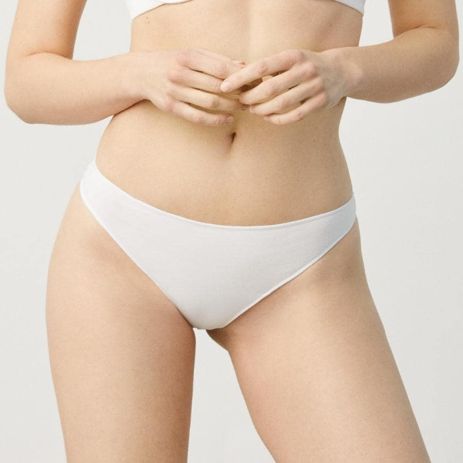 cotton thong, ysabel mora.