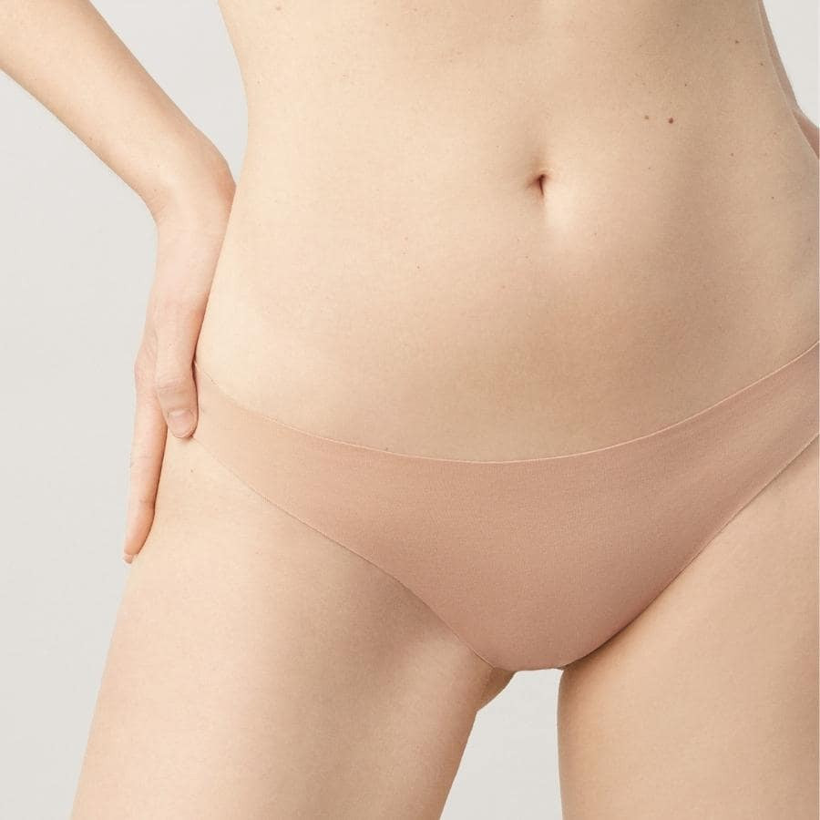 laser cut thong, ysabel mora.