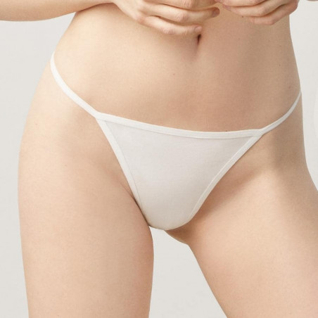 Braguita de corte mini tanga de algodón suave de ysabel mora