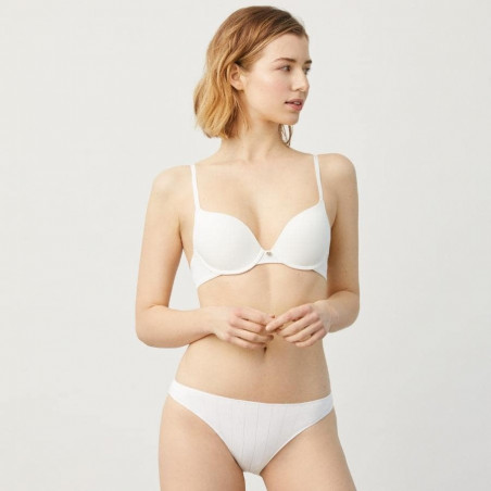 ribbed cotton mini panty, ysabel mora.