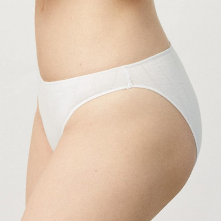 ribbed cotton mini panty, ysabel mora.