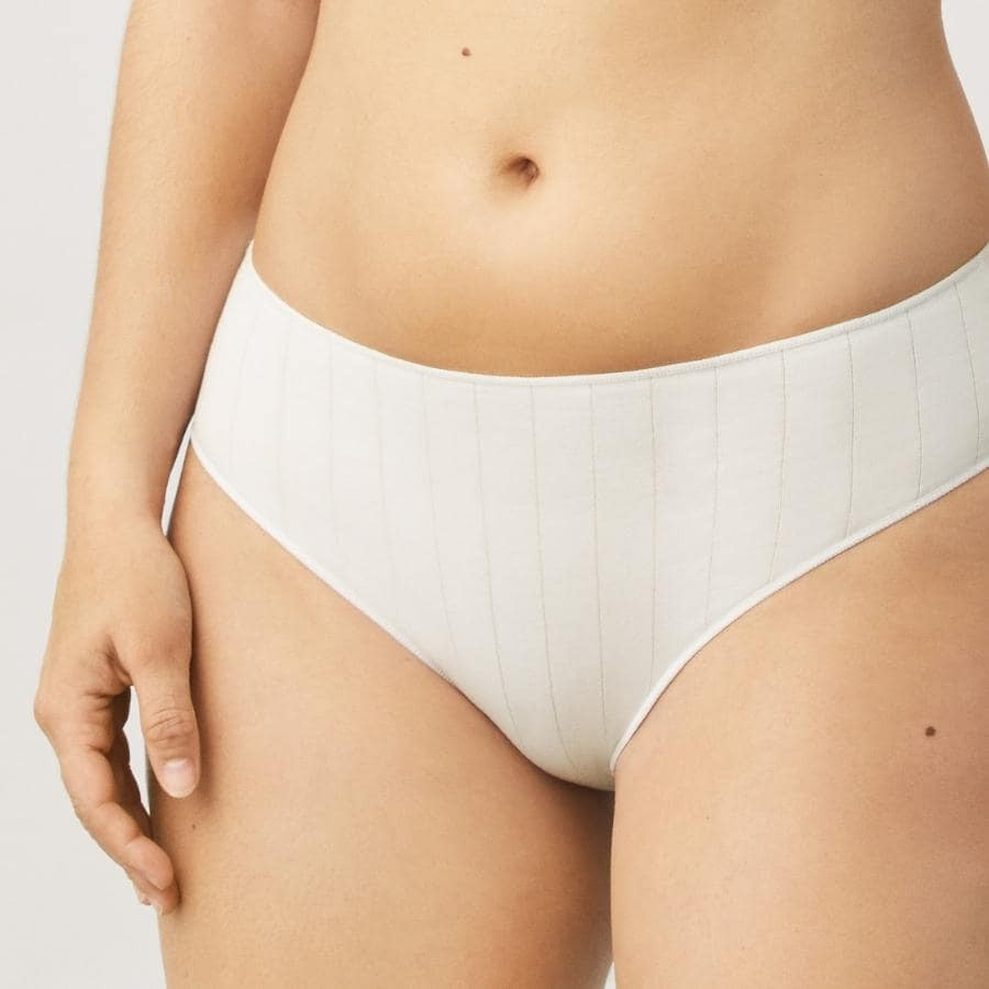 Midi ribbed cotton briefs, ysabel mora.