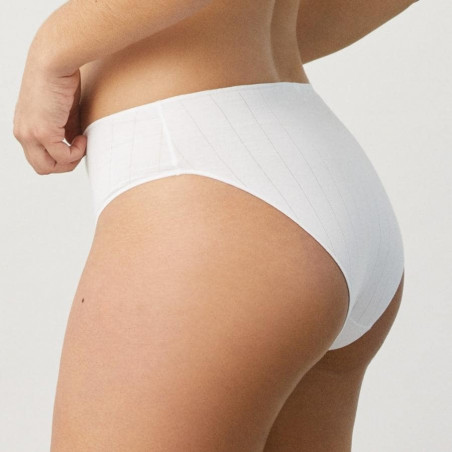 Midi ribbed cotton briefs, ysabel mora.