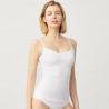Thin strap cotton undershirt, ysabel mora. Thin strap cotton undershirt, ysabel mora.