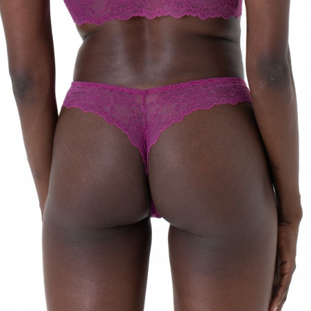 packx3 braguitas de corte tanga encaje, crystal de dorina.