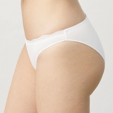 Mini Cotton and Lace Brief, ysabel mora.