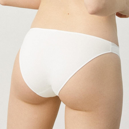Mini Cotton and Lace Brief, ysabel mora.