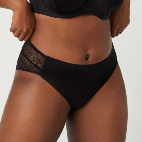 Laser-cut lace midi brief, ysabel mora.