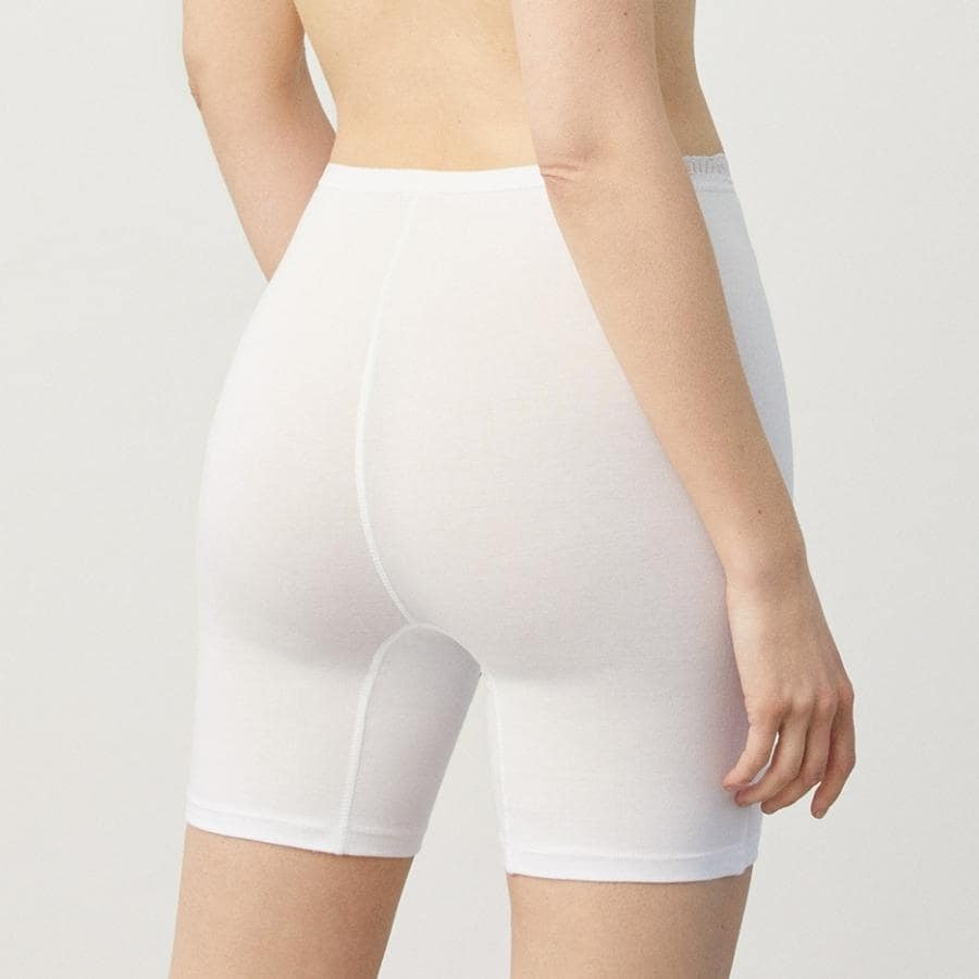 Anti-Chafing Cotton and Lace Culotte, ysabel mora.