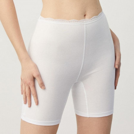 Anti-Chafing Cotton and Lace Culotte, ysabel mora.
