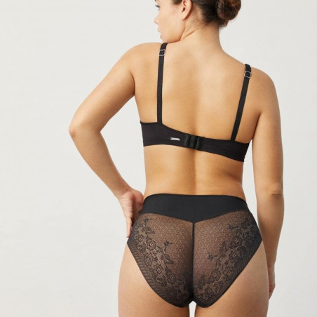 Lace Shaping Brief with Tummy Control, ysabel mora.