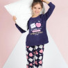 PIJAMA NIÑA INVIERNO POLAR, "MI CAMA Y YO HACEMOS UN PERFECT MATCH". MR. WONDERFUL. LIMITED EDITION. PIJAMA NIÑA INVIERNO POLAR, "MI CAMA Y YO HACEMOS UN PERFECT MATCH". MR. WONDERFUL. LIMITED EDITION.