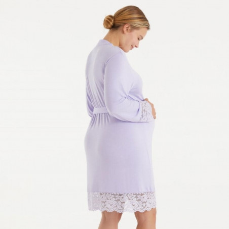 pregnancy and nursing dressing gown, promise. limited edition.
