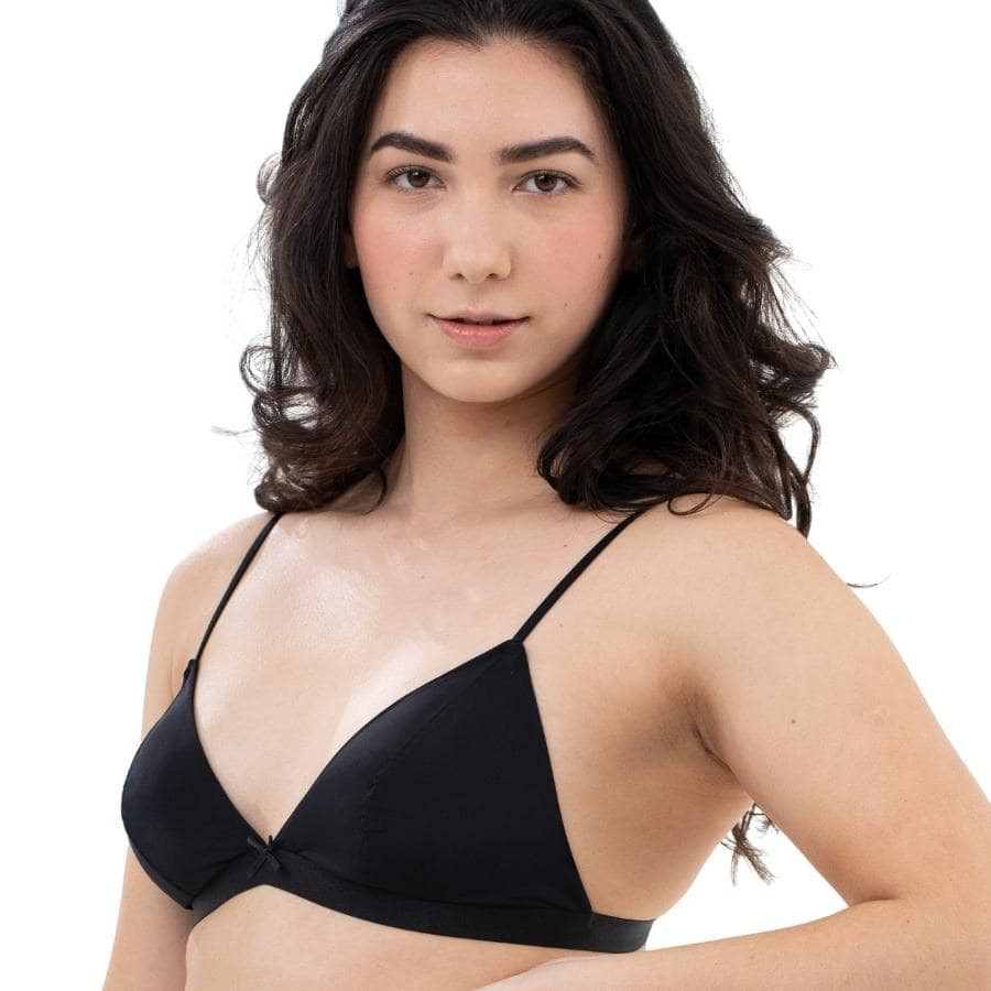 packx3 non wired bra, padded, peony, dorina.