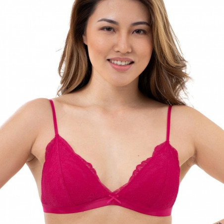 packx3 non wired bra, padded, peony, dorina.