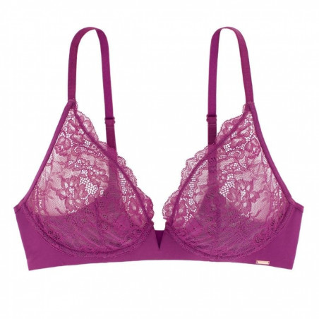 sujetador bralette escotado sin aros, rain de dorina.