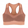 sports bra, medium support, non wired, removable padded, antelope, dorina. sports bra, medium support, non wired, removable padded, antelope, dorina.