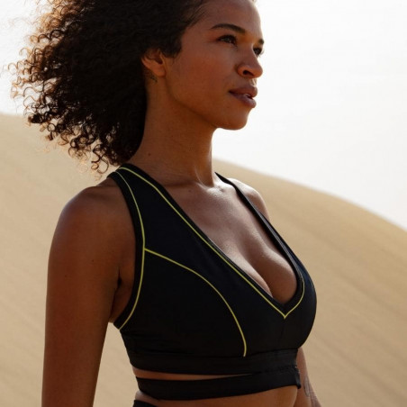 sports bra, medium support, non wired, non padded, bellagio, dorina.
