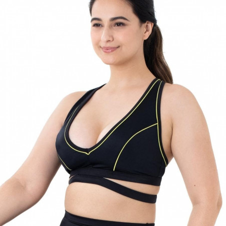 sports bra, medium support, non wired, non padded, bellagio, dorina.