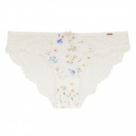 braguitas corte midi estampadas y encaje, briar de dorina.