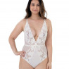 body super escotado de encaje sin aros, lilias de dorina. body super escotado de encaje sin aros, lilias de dorina.