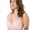 nursing bra, non wired, padded, quartz, dorina.