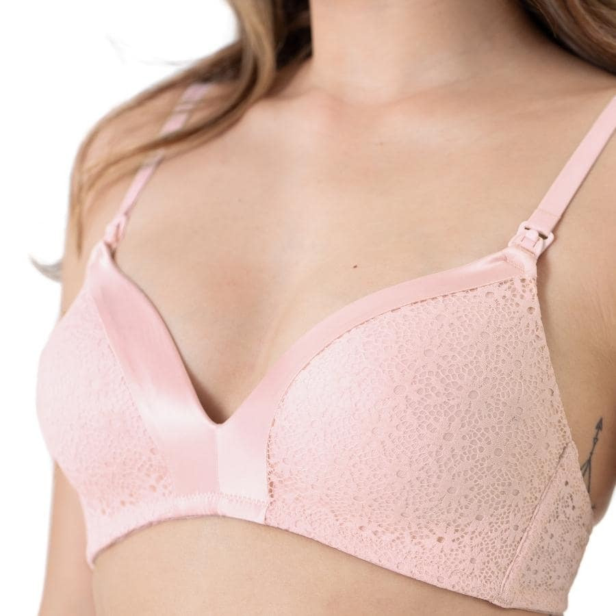nursing bra, non wired, padded, quartz, dorina.