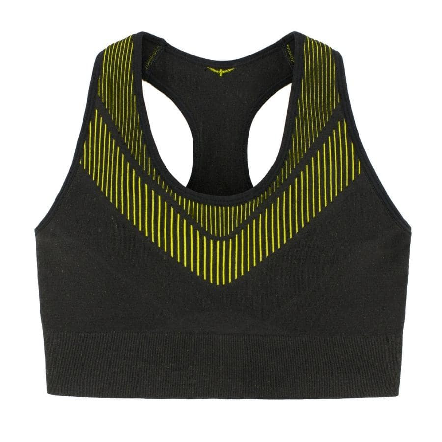 sports bra, medium support, non wired, padded, reflect, dorina.