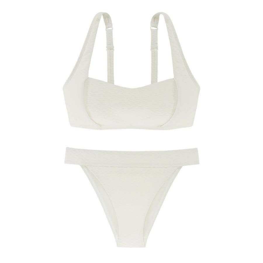 conjunto bikini tipo top sin aros, novella de dorina.