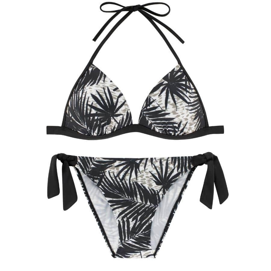 conjunto bikini triángulo sin aros, bako de dorina.