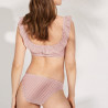 Bikini Set with Removable Padding and Midi-Cut Bottoms, ysabel mora. Bikini Set with Removable Padding and Midi-Cut Bottoms, ysabel mora.