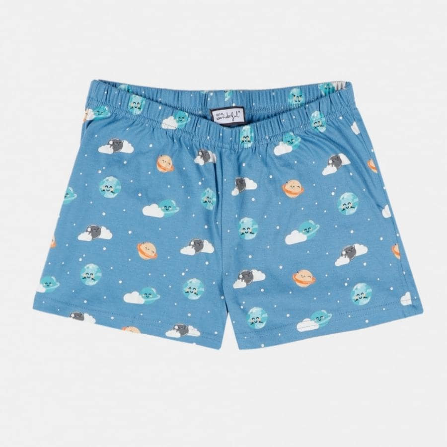 GIRL'S SUMMER PYJAMAS, "SO MUCH TO EXPLORE". MR. WONDERFUL. LIMITED EDITION.